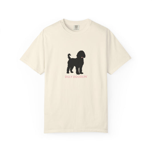 Dilly Doodlin' Black Doodle Tee