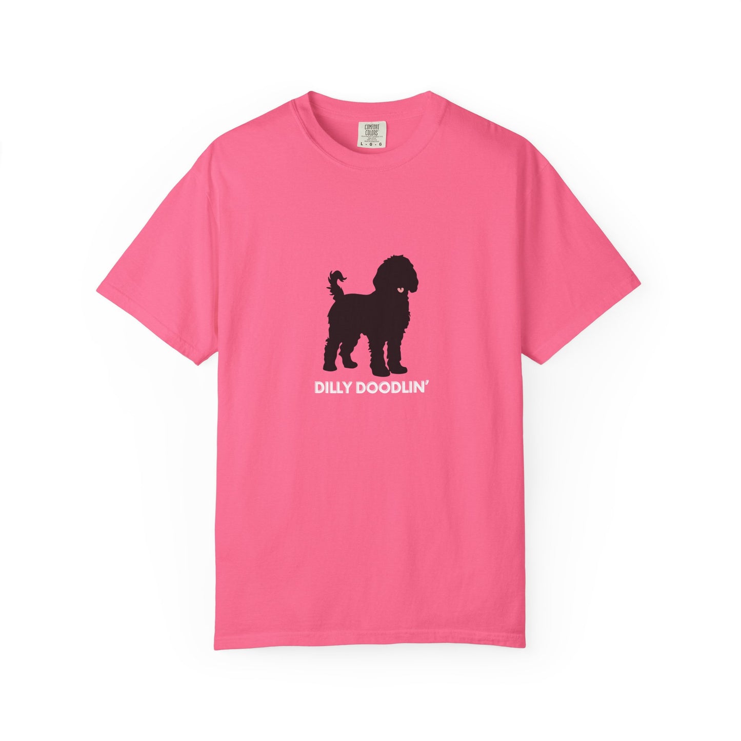 Dilly Doodlin' Black Doodle Tee