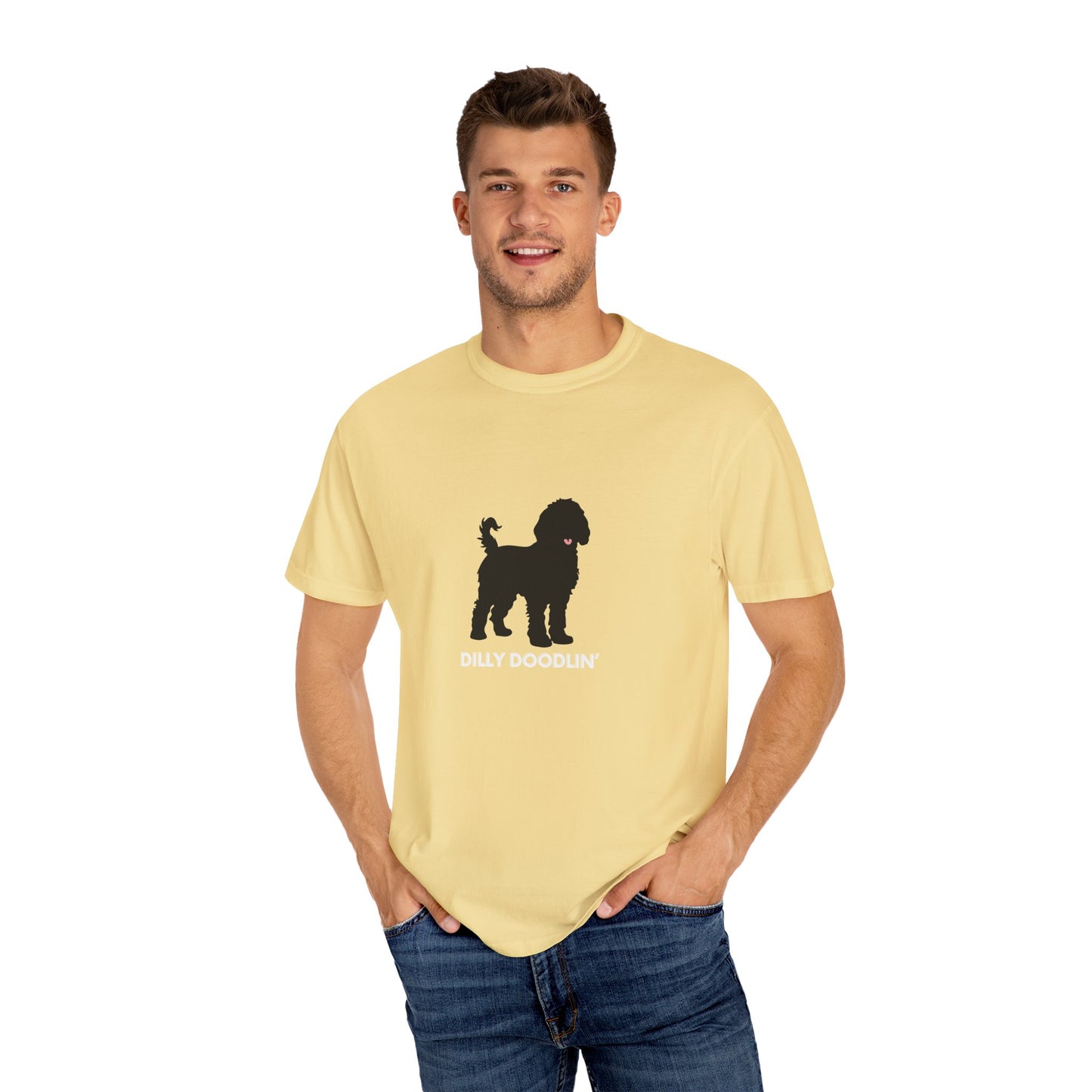 Dilly Doodlin' Black Doodle Tee