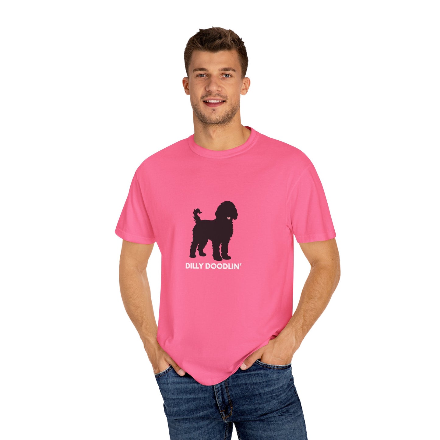 Dilly Doodlin' Black Doodle Tee
