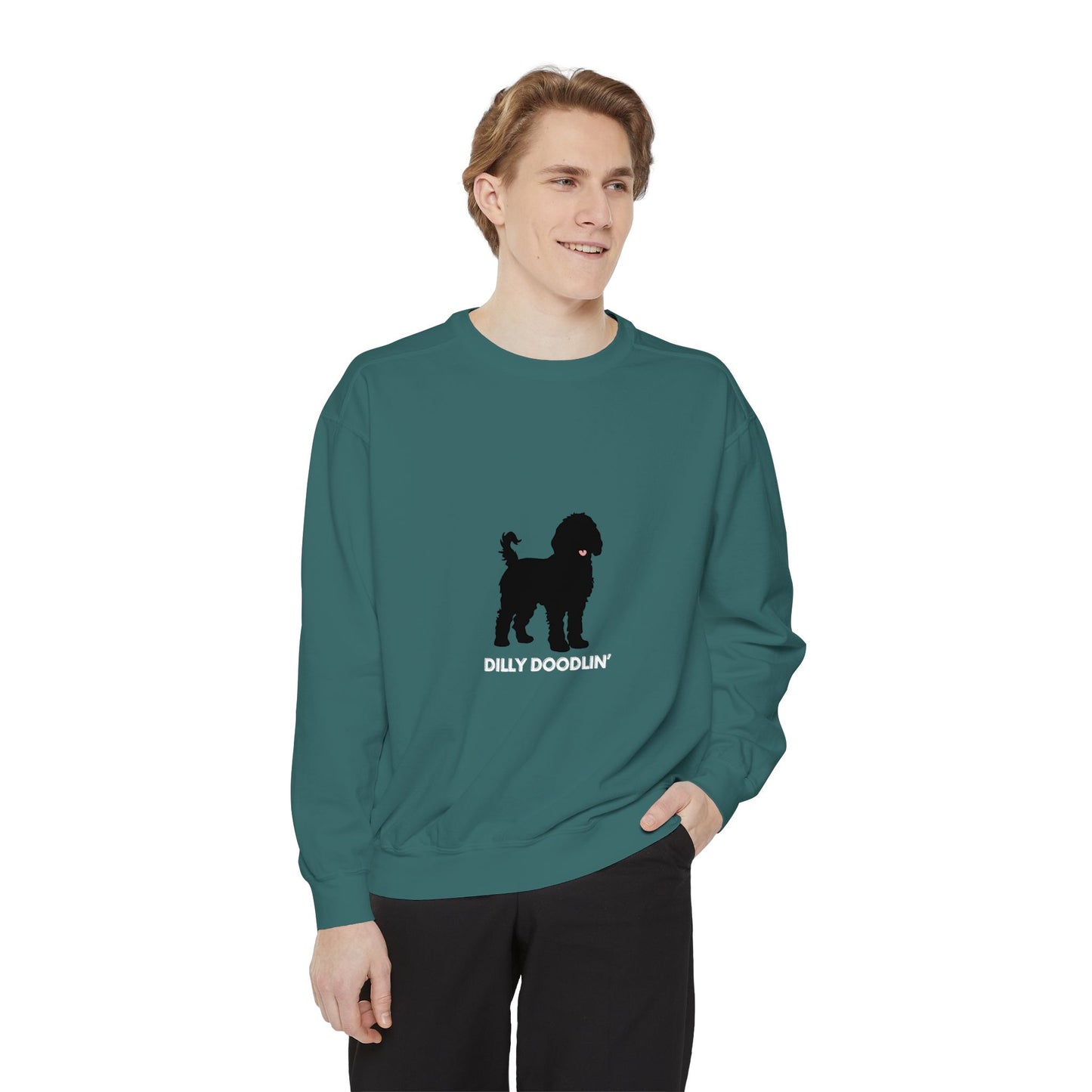 Dilly Doodlin’ Black Doodle Sweater