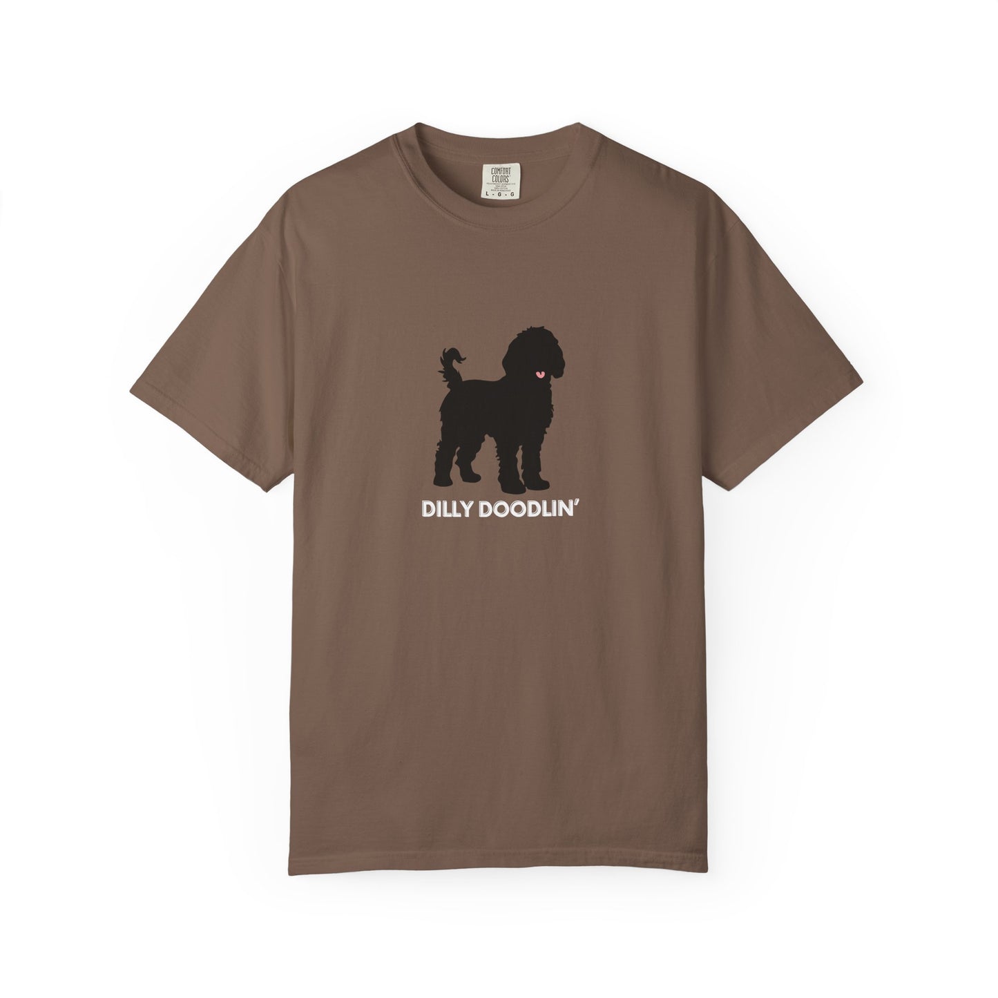 Dilly Doodlin' Black Doodle Tee