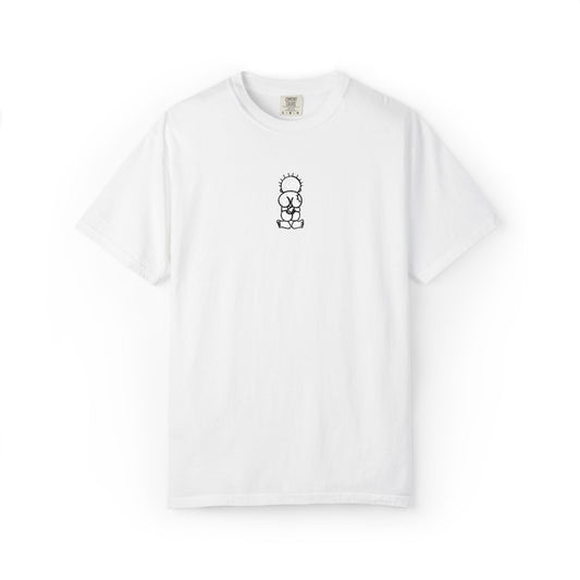 Embroidered Comfort Colors T-shirt - Handala Symbol, Palestinian Identity