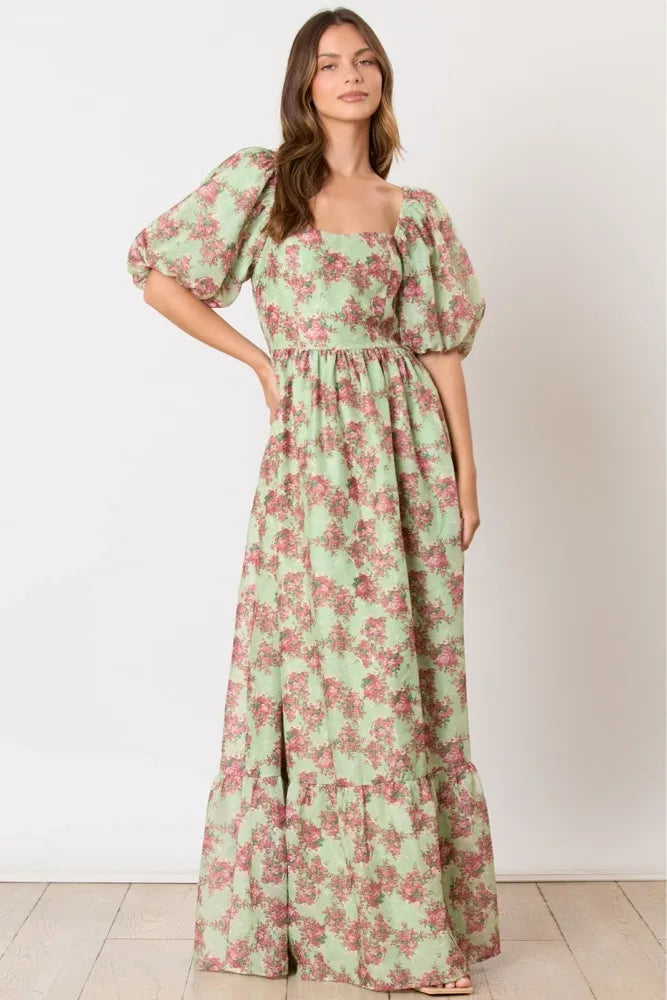 Rose & Bow Maxi