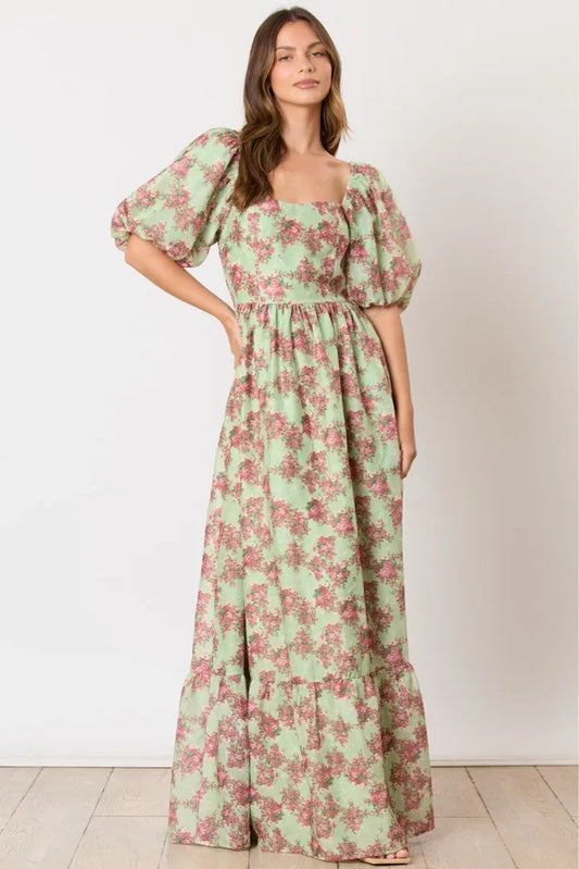 Rose & Bow Maxi