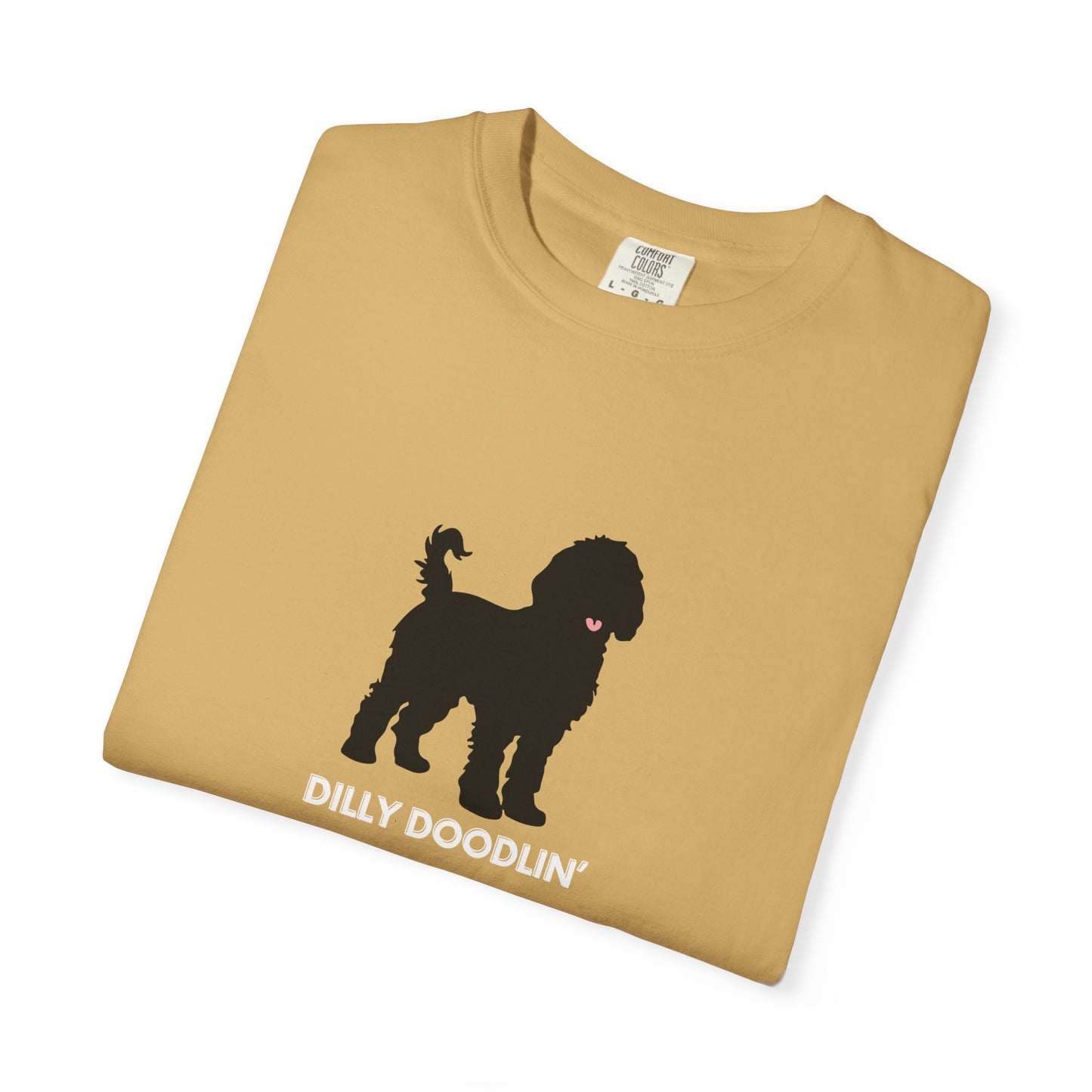 Dilly Doodlin' Black Doodle Tee