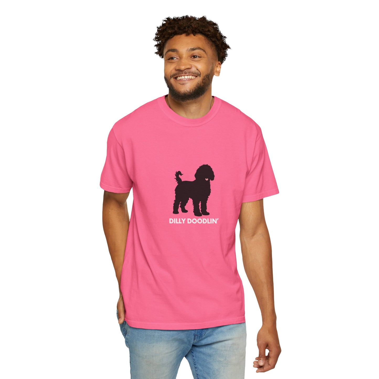 Dilly Doodlin' Black Doodle Tee