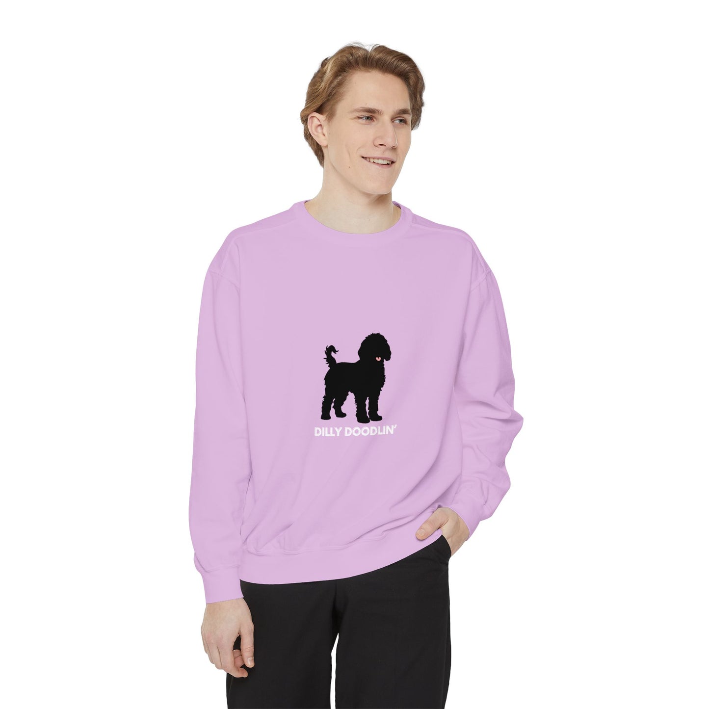 Dilly Doodlin’ Black Doodle Sweater
