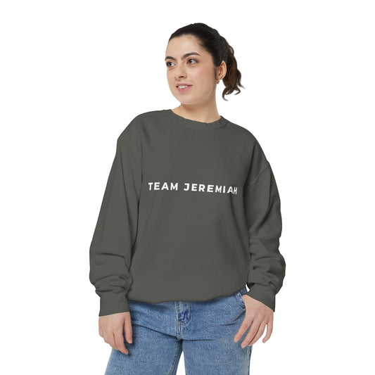 Team Jeremiah Unisex Sweatshirt - Water Color Beach Scene - Cousins Beach, Massachusetts