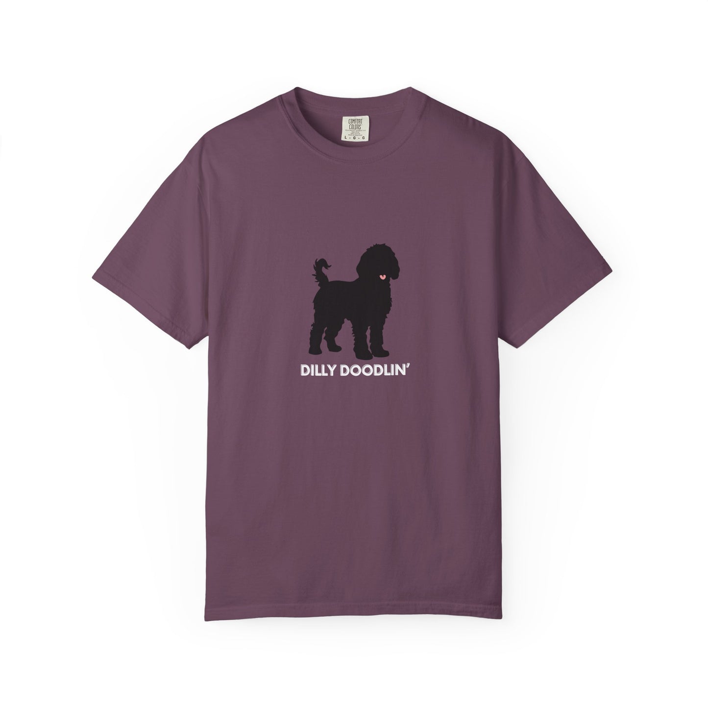 Dilly Doodlin' Black Doodle Tee