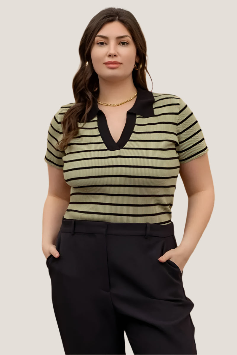 Olivia Collared Top
