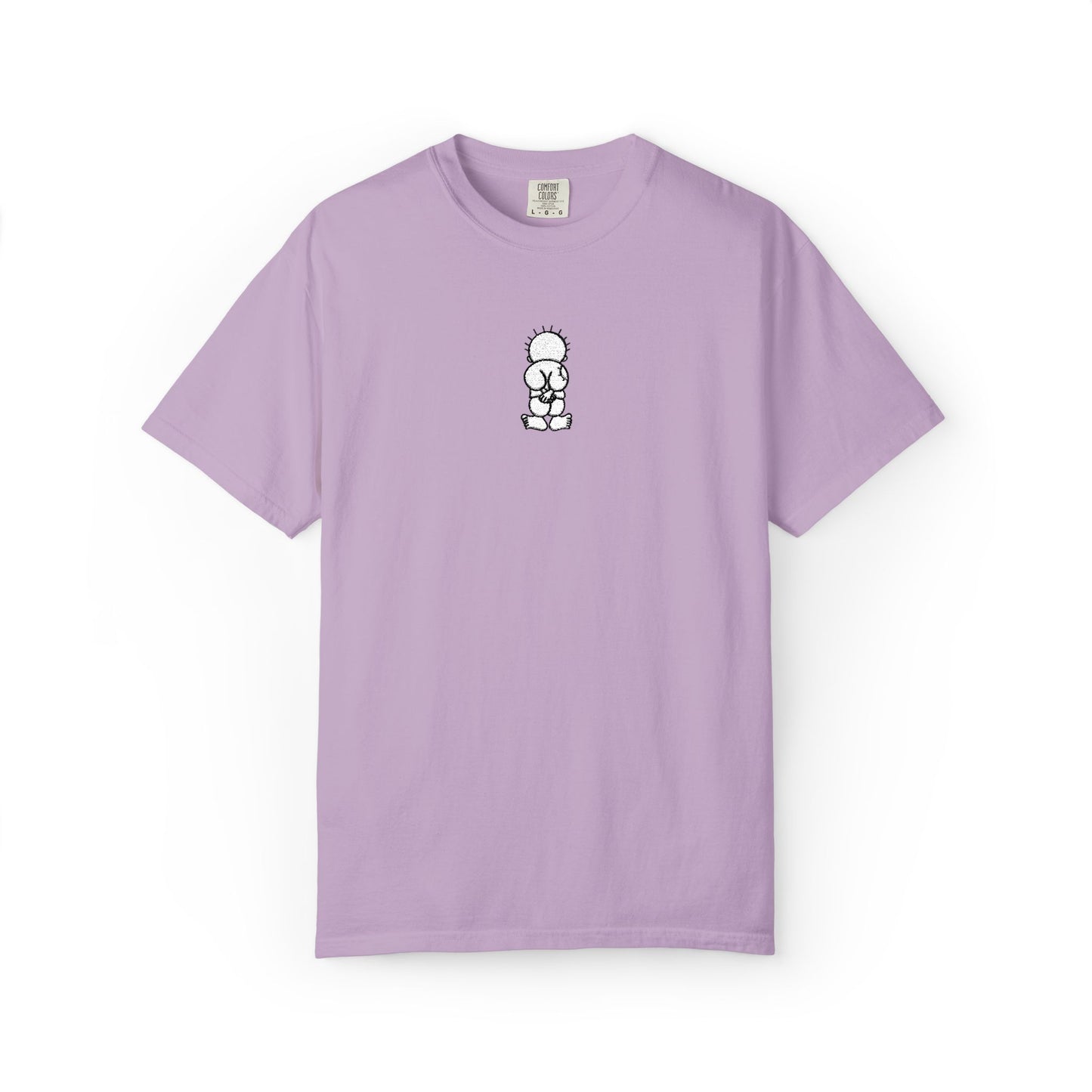 Embroidered Comfort Colors T-shirt - Handala Symbol, Palestinian Identity