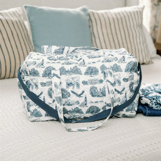Auburn University Quilted Duffle