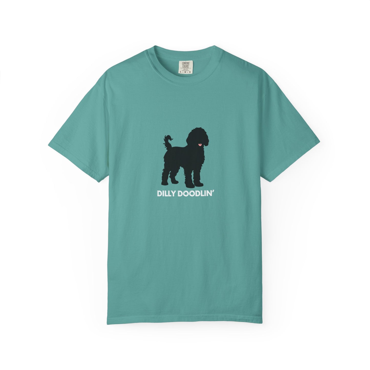 Dilly Doodlin' Black Doodle Tee