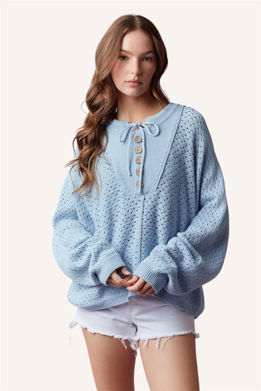 Bella Blue Sweater