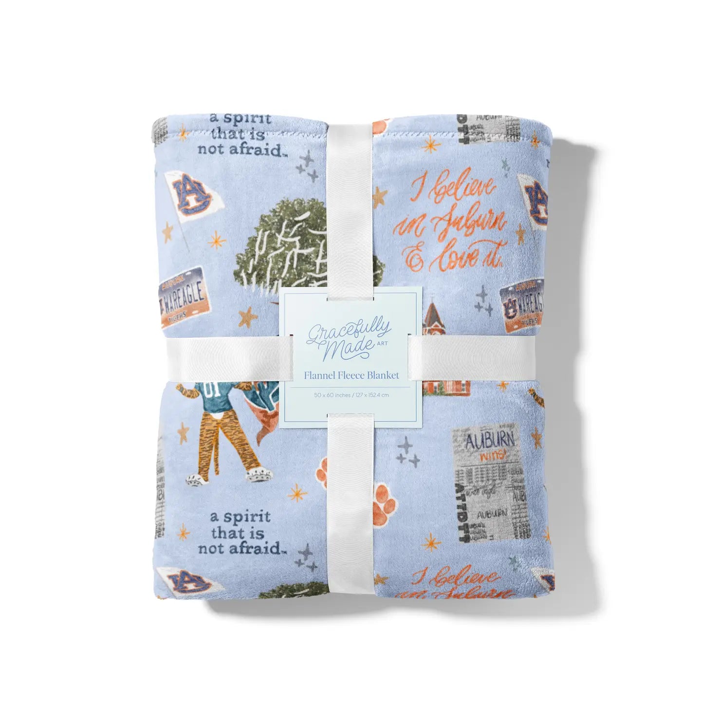 Auburn University Flannel Fleece Blanket