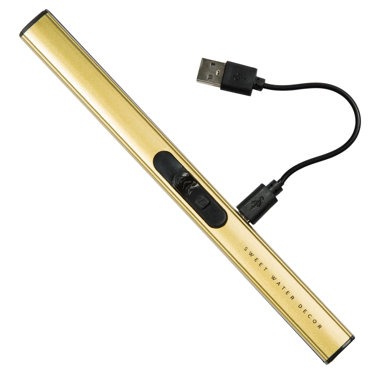 Gold Rechargeable USB Lighter