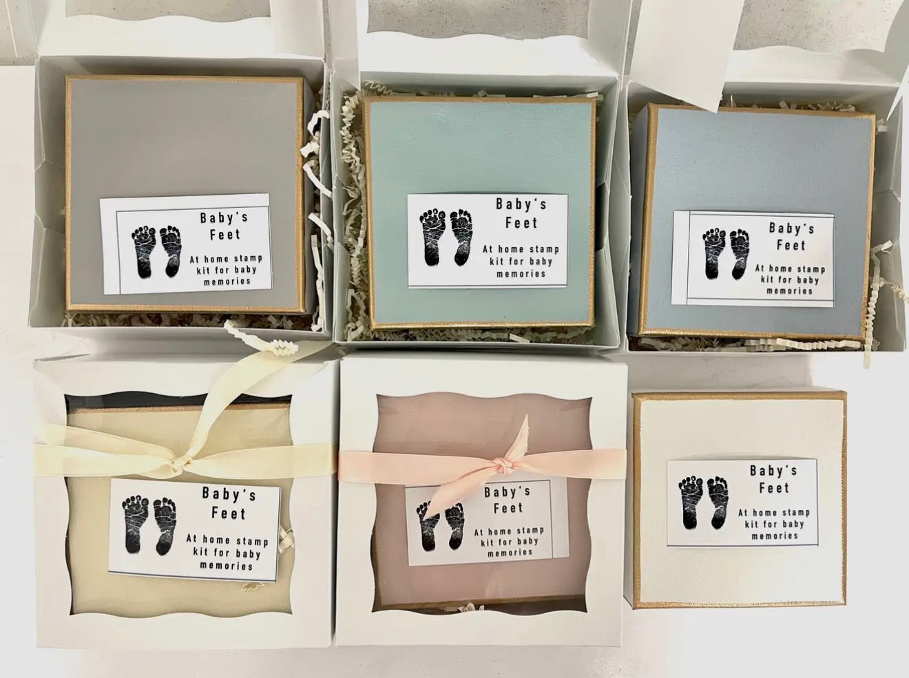 Baby’s Feet stamp Kit
