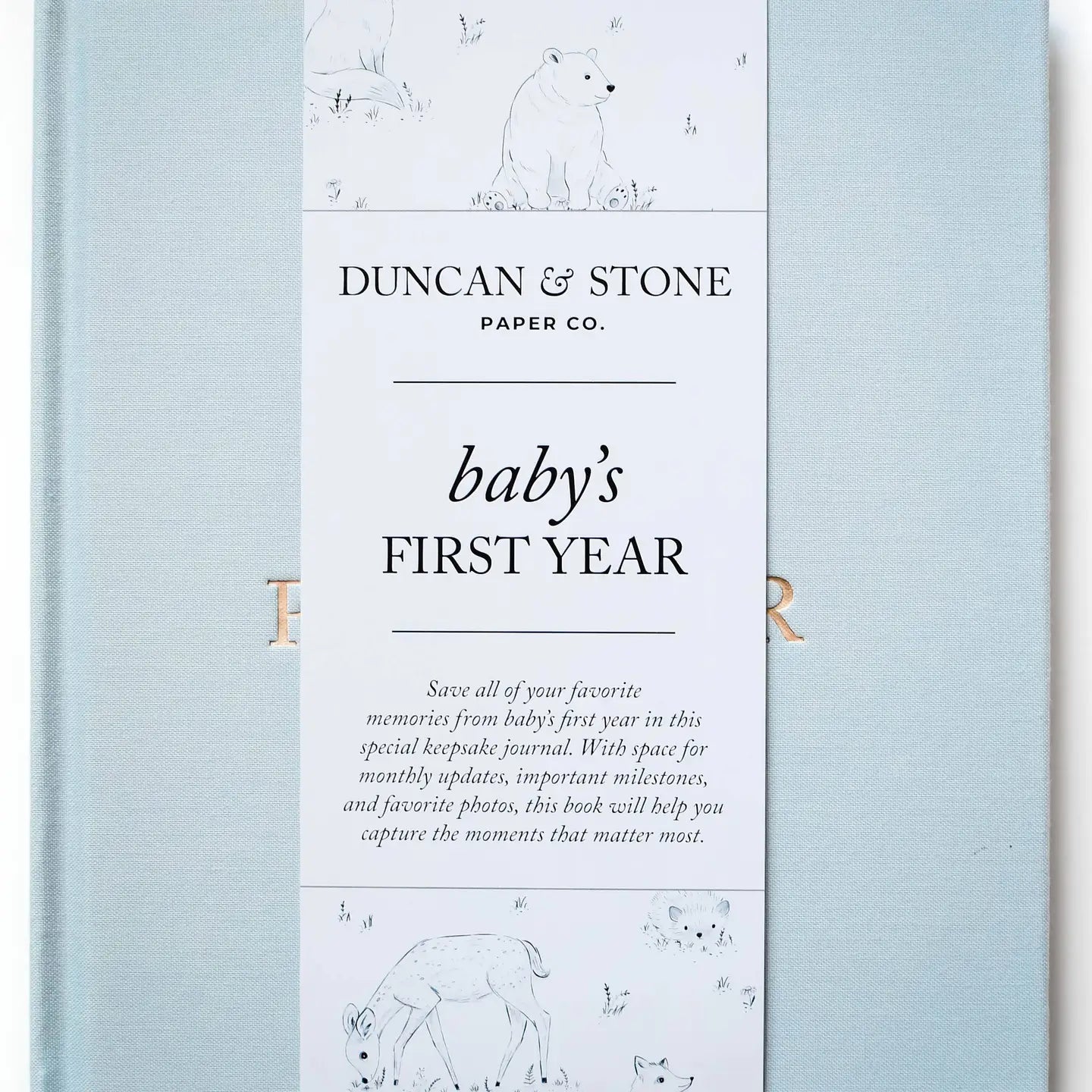 Baby's First Year Memory Book & Photo Album